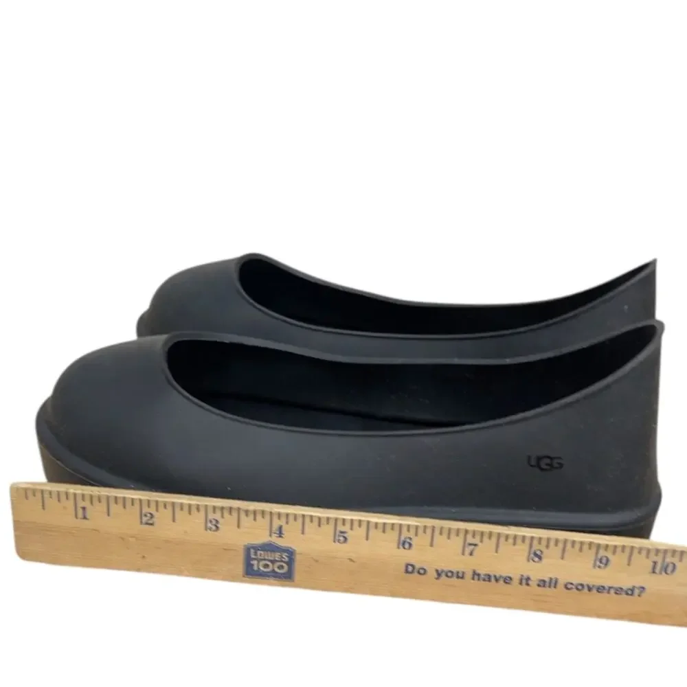 UGG black rubber